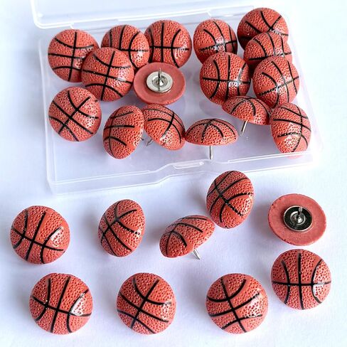 Push Pins for Wall,25Pcs Sports Decorative Push Pins, Thumb Tacks for Bulletin Board, Photos Wall & Maps, Desk Decor for School Offices (Golf) in Saudi Arabia