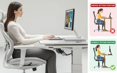 Jakeko for Amazon Alexa Show 15 Stand Mount Tilt Soporte para Alexa Accessories Eco Show 15 الملحقات دعامة دوران قابلة للتعديل سهلة التركيب وقابلة للطي وسهلة التخزين (أبيض) in Kuwait