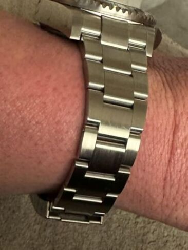 Ewatchparts رابط حزام ساعة أويستر من الفولاذ المقاوم للصدأ 17 ملم لـ ROLEX SKY DWELLER 326934, 336934 in Saudi Arabia