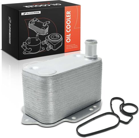 A-Premium Engine Oil Cooler Compatible with BMW E90 Series 335d 2009-2011 E70 Series X5 2009-2013 L6 3.0L in Saudi Arabia