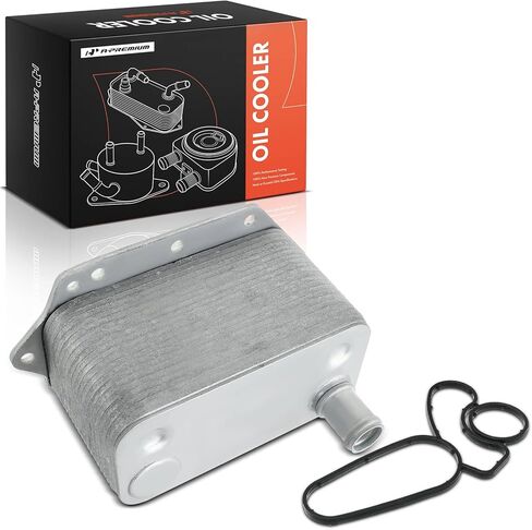 A-Premium Engine Oil Cooler Compatible with BMW E90 Series 335d 2009-2011 E70 Series X5 2009-2013 L6 3.0L in Saudi Arabia