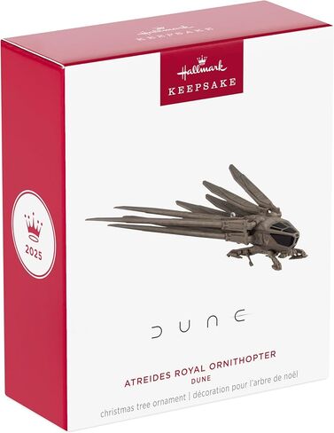 زخرفة عيد الميلاد التذكارية المميزة لعام 2025، Dune Atreides Royal Ornithopter، هدايا الأفلام in Saudi Arabia