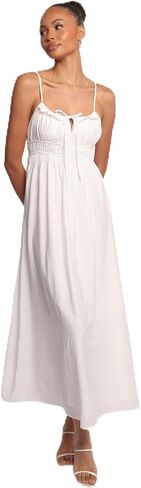 Petal & Pup Women's Ceres-Maxi-Dress-White in Saudi Arabia