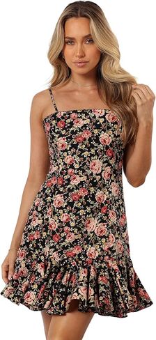 Petal & Pup Women's Stella Mini Dress - Black in Saudi Arabia