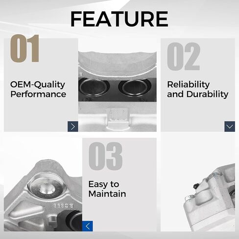PAROD 196232 196233 فرجار فرامل القرص الأمامي مع دعامة تناسب 2009-2019 Nissan 370Z/2009-2013 INFINITI FX50، 08-13 G37، 11-13 M37 M56، 14-18 Q60، 15-19 Q70، Q70L، 2014 QX70 جانب الركاب والقيادة in Saudi Arabia