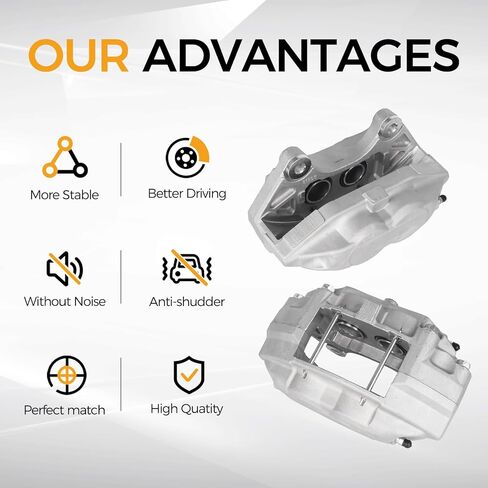 PAROD 196232 196233 فرجار فرامل القرص الأمامي مع دعامة تناسب 2009-2019 Nissan 370Z/2009-2013 INFINITI FX50، 08-13 G37، 11-13 M37 M56، 14-18 Q60، 15-19 Q70، Q70L، 2014 QX70 جانب الركاب والقيادة in Saudi Arabia