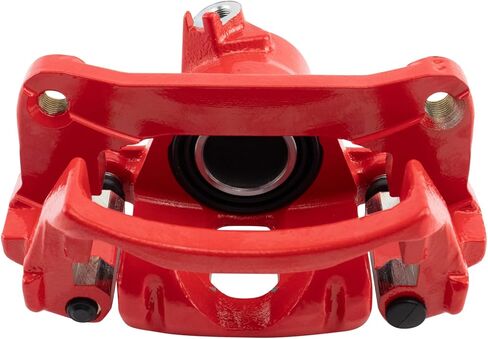 Rear Brake Caliper Set Painted Red Brackets Compatible with 2003-2009 Toyota 4Runner 2007-2014 Toyota FJ Cruiser in Saudi Arabia