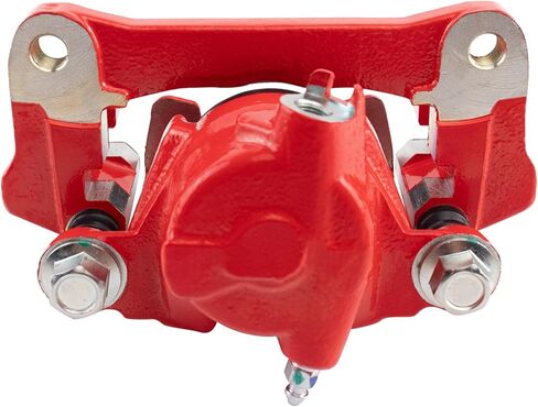 Rear Brake Caliper Set Painted Red Brackets Compatible with 2003-2009 Toyota 4Runner 2007-2014 Toyota FJ Cruiser in Saudi Arabia