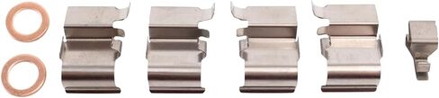 Rear Brake Caliper Set Painted Red Brackets Compatible with 2003-2009 Toyota 4Runner 2007-2014 Toyota FJ Cruiser in Saudi Arabia