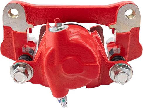 Rear Brake Caliper Set Painted Red Brackets Compatible with 2003-2009 Toyota 4Runner 2007-2014 Toyota FJ Cruiser in Saudi Arabia