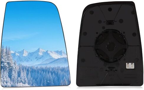 Mirror Glass Compatible with Ford Transit 150 250 350 2015 2016 2017 2018 2019 2020 2021 2022 2023 MK8 Left Driver Side Lower with Backing Plate BK3Z17K707A in Kuwait
