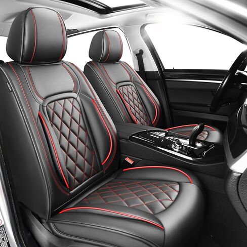 أغطية مقاعد السيارة Fit CX-30 لسيارة Mazda CX-30 2020-2025 2026 - جلد فاخر، مقاوم للماء، مسامي، وسادة مقعد واقية لجميع الأحوال الجوية ومتوافقة مع الوسادة الهوائية، مقعدان أماميان بيج in Kuwait