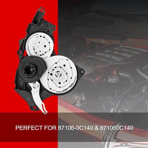 87106-0C140 سخان تكييف الهواء المثبط المؤازرة متوافق مع تويوتا تندرا 2007-2021 مناسب لتويوتا سيكويا 2008-2022 مشغل باب مزيج سخان تكييف الهواء 871060C140 in Kuwait