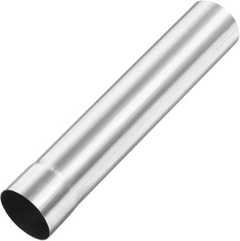 A-KARCK Straight Exhaust Pipe 1.75" OD, Stainless Steel 17.3" Long Mandrel Exhaust Tube in Saudi Arabia