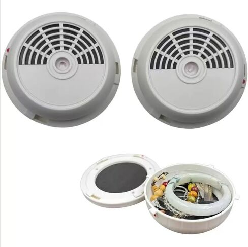 Decorative Fake Smoke Detector Diversions Safe Secret Container Hidden Compartment – Hidden Storage Security Solution for Money Jewelry Cash Watch Coins Car Keys Valuables and More (2 Packs) in Saudi Arabia