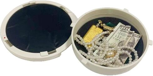 Decorative Fake Smoke Detector Diversions Safe Secret Container Hidden Compartment – Hidden Storage Security Solution for Money Jewelry Cash Watch Coins Car Keys Valuables and More (2 Packs) in Saudi Arabia