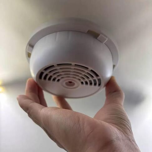 Decorative Fake Smoke Detector Diversions Safe Secret Container Hidden Compartment – Hidden Storage Security Solution for Money Jewelry Cash Watch Coins Car Keys Valuables and More (2 Packs) in Saudi Arabia