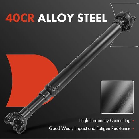 A-Premium Rear Complete Drive Shaft Prop Shaft Driveshaft Assembly Compatible with Ford Bronco 1978 5.8L, [Part Time 4WD, Automatic Transmission, With 3.00 Axle Ratio] in Saudi Arabia