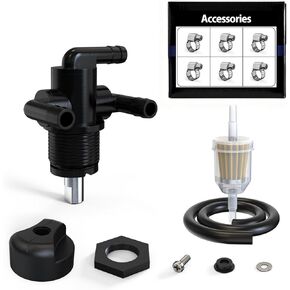 Fuel Tank Valve Petcock 3 Way Fuel Shut-off Valve Switch Replacement 5432559 For Polaris Sportsman 335 400 500 600 700 Twin Magnum Trail Boss 325 330 500 7052161 in Kuwait