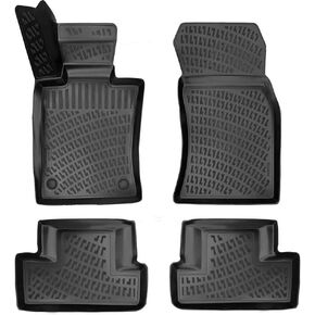 BMW 3 Series 2006-2013 M3 E90 E92 E93 325i 328i 330i 335i 335is RWD (بدون نماذج xDrive) سجادات أرضية ثلاثية الأبعاد تناسب جميع الأحوال الجوية مقاومة للماء عديم الرائحة وغير قابلة للانزلاق (أمامي وخلفي) in Kuwait