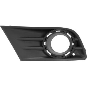 غطاء مصباح الضباب الأيسر HECASA متوافق مع استبدال هوندا بايلوت 2012-2015 لـ 71107-SZA-A50 غطاء مصباح الضباب الأمامي بدون حواف من الكروم جانب السائق البلاستيكي PP الأسود in Kuwait