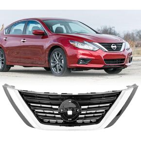 شبكة المصد الأمامي لنيسان ألتيما 2016 2017 2018 كروم مع شواية إدراج سوداء in Kuwait