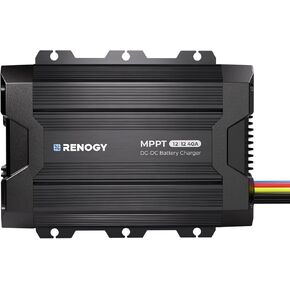 12V 40A DC to DC Charger with MPPT for Solar & Alternator Input - Smart On-Board Battery Charger for RV, Marine, Car - Charge AGM, Lithium, Gel, Flooded Batteries in Kuwait