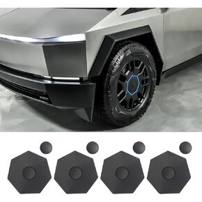 4 قطع من أغطية العجلات لـ Cybertruck ABS Tesla Cybertruck أغطية مركز العجلة مناسبة لملحقات Cybertruck 2023 2024 2025 Cybertruck|سهلة التركيب| |الغطاء الكامل||لا تسقط| in Kuwait