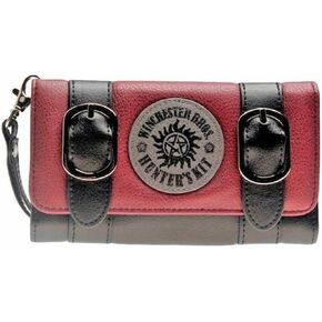 TCB Creations Supernatural Winchester Bros Burgundy Womens Hand Purse Clutch Wallet in Saudi Arabia