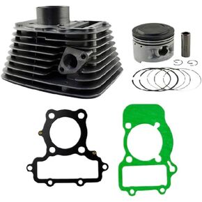 Front 49mm Cylinder Set With Piston Rings Base Gasket Kit Assembly Compatible With XV250 XV 250 Virago in Kuwait