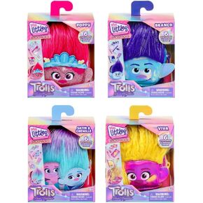 REAL LITTLES Trolls Band Together Backpack with 6 Micro Stationery Surprises Inside! 4 to Collect - Poppy, Branch, Viva, Satin & Chenille - Styles May Vary in Kuwait