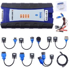 الماسح الضوئي للشاحنات الثقيلة forNexiq USB Link 2 - أداة تشخيص الماسح الضوئي للديزل الاحترافية وأداة المسح الضوئي USB Link 2 للشاحنات الثقيلة والحفارات ومركبات الديزل 124032 in Kuwait