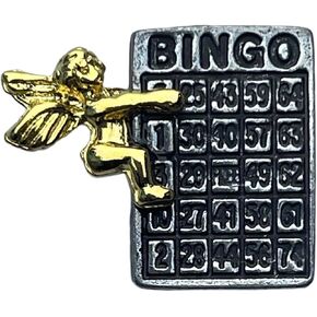 قبعة Bingo Angel أو دبوس طية صدر السترة Bing11 F5D16T in Kuwait