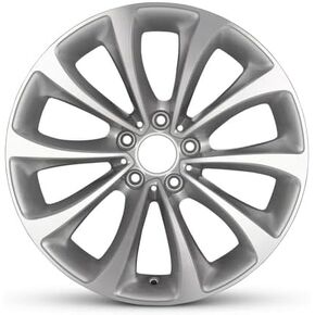 حافة ألومنيوم بديلة جديدة مقاس 19 × 8.5 بوصة من OEM لـ 2014-2017 BMW 535i GT 5-120 مم رمادي 19 بوصة 36116857672 in Kuwait