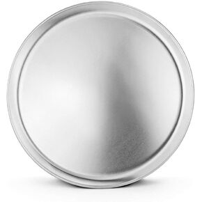 صينية بيتزا من الألومنيوم من فئة New Star Foodservice 50851، صينية خبز، طراز كوبيه، 20 بوصة in Kuwait