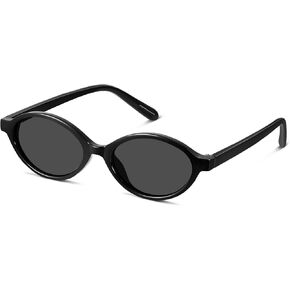GRFISIA Retro Oval Sunglasses for Women Trendy Vintage 90s Y2K Designer Sun Glasses UV400 Protection in Kuwait