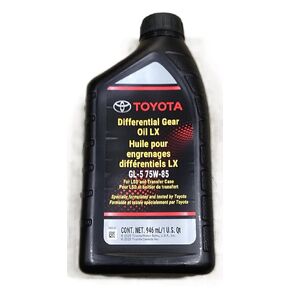 Toyota Genuine Differential Gear Oil LX, GL-5 75W-85, 1 Quart, for LSD and Transfer Case in Kuwait