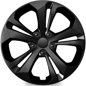 TangMiGe 4-Pack Hubcaps Compatible with Chevrolet Chevy Trax 2024 2025, Fits 17 Inch Steel Wheels Only, GM OEM #42849058, OE Wheels #42728011, (Bright Black Color Wheel Cover) in Kuwait