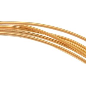 14K Gold Round Wire 16 Gauge 3 Inches in Kuwait