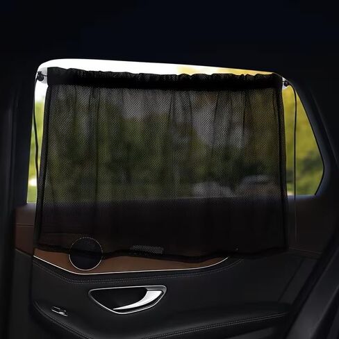 1pc Car Shade Curtain, Suction Cup Front and Rear Sun Protection Heat Insulation Shade in Saudi Arabia