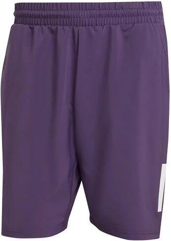 Adidas Men's Aurora Plum Climacool 3-Stripes Tennis Shorts in Saudi Arabia