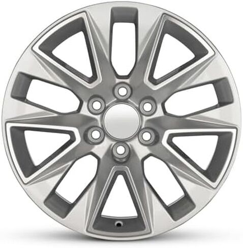 عجلة جديدة مقاس 20 × 9 بوصة من OEM بديلة مباشرة من الألومنيوم لسيارة 2019-2020 شيفروليه سيلفرادو 1500 6-139.7 ملم فضية 20 بوصة 84486663 in Kuwait