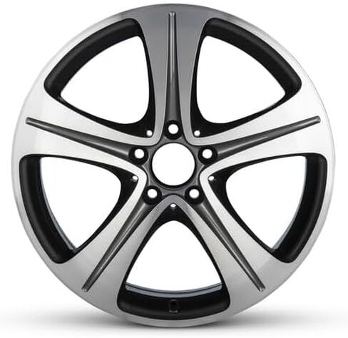 18x7.5 inch OEM Direct Replacement Aluminum Wheel - Recond for 2017-2020 Mercedes-Benz E-Class 5-112mm Gray 18 in Rim 21340114007X44 in Saudi Arabia