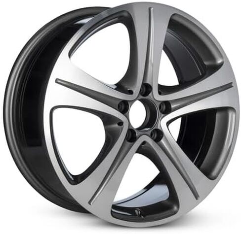 18x7.5 inch OEM Direct Replacement Aluminum Wheel - Recond for 2017-2020 Mercedes-Benz E-Class 5-112mm Gray 18 in Rim 21340114007X44 in Saudi Arabia
