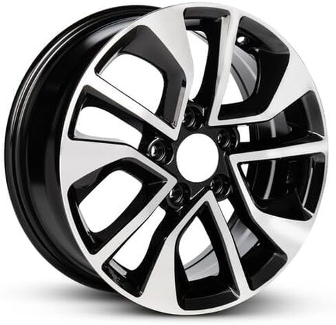 New 16x6.5 inch OEM Direct Replacement Aluminum Wheel for Honda Civic 2013–2015 5-114.3mm Black 16 in Rim 42700TR3A92 in Saudi Arabia