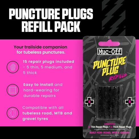 Muc Off Puncture Plugs Refill Pack in Saudi Arabia