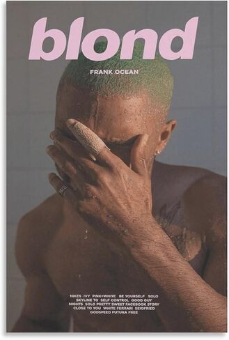 Frank Ocean Posters & Prints on Canvas Wall Art Poster for Room Decor Unframe:12x18inch(30x45cm) in Saudi Arabia