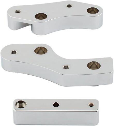 Cnswee6 1 Set HL-JTZJ-849-D Motorcycle Floorboard Foot Pegs Aluminum Chrome For Harley For Softail Slim FLSL 2018-2021, For Harley For Softail Fat Boy 114 FLFBS 2018-2023 in Saudi Arabia