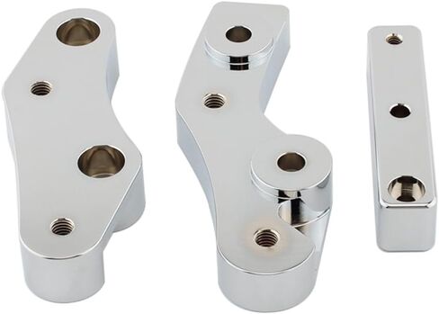 Cnswee6 1 Set HL-JTZJ-849-D Motorcycle Floorboard Foot Pegs Aluminum Chrome For Harley For Softail Slim FLSL 2018-2021, For Harley For Softail Fat Boy 114 FLFBS 2018-2023 in Saudi Arabia