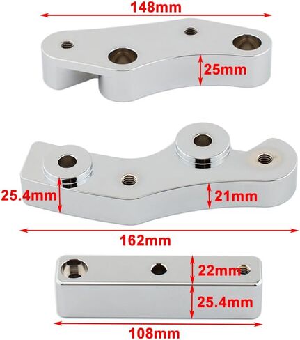 Cnswee6 1 Set HL-JTZJ-849-D Motorcycle Floorboard Foot Pegs Aluminum Chrome For Harley For Softail Slim FLSL 2018-2021, For Harley For Softail Fat Boy 114 FLFBS 2018-2023 in Saudi Arabia